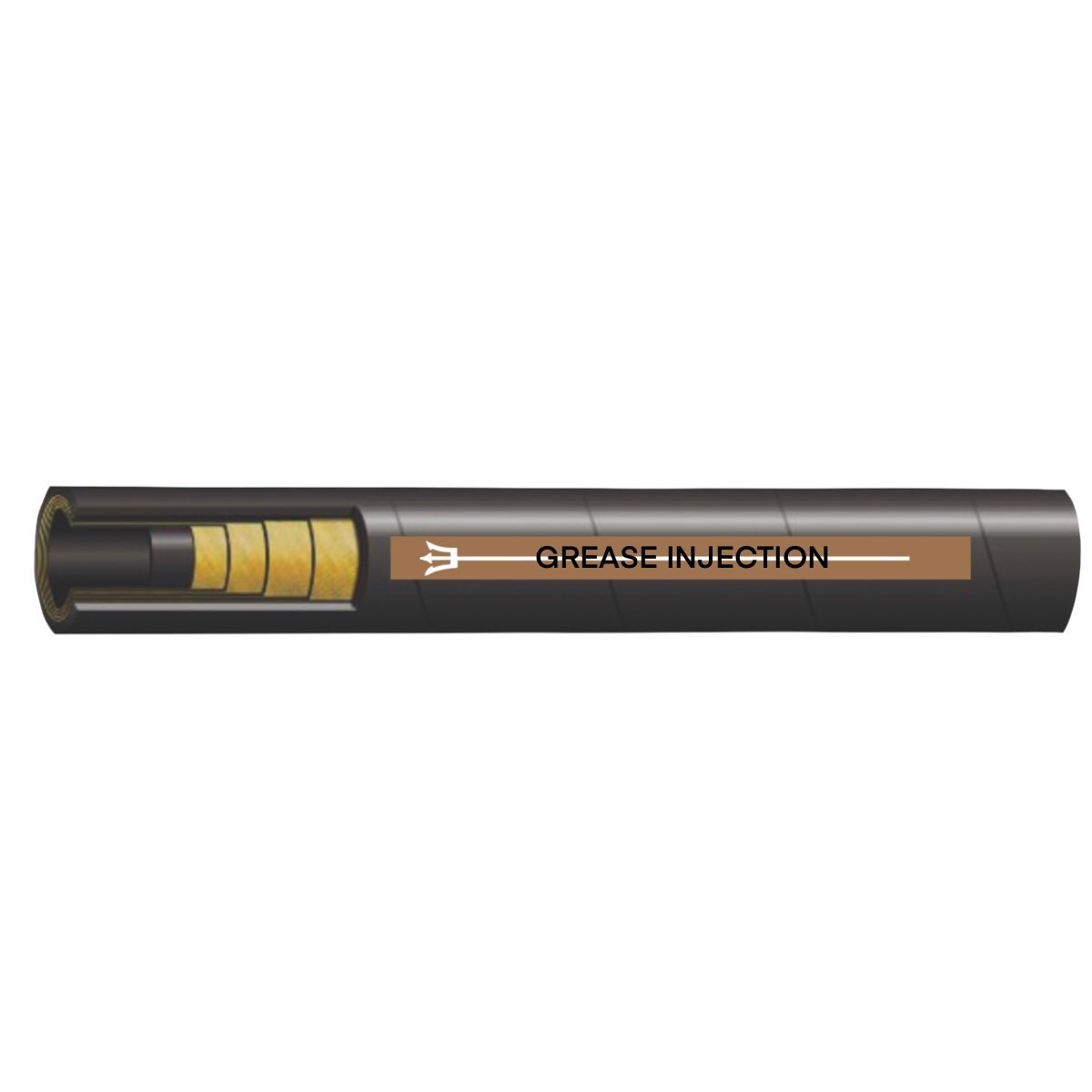 GI - 08 - 15K - 100FT DNP Americas Grease Injection Hose - GetHydraulics.com