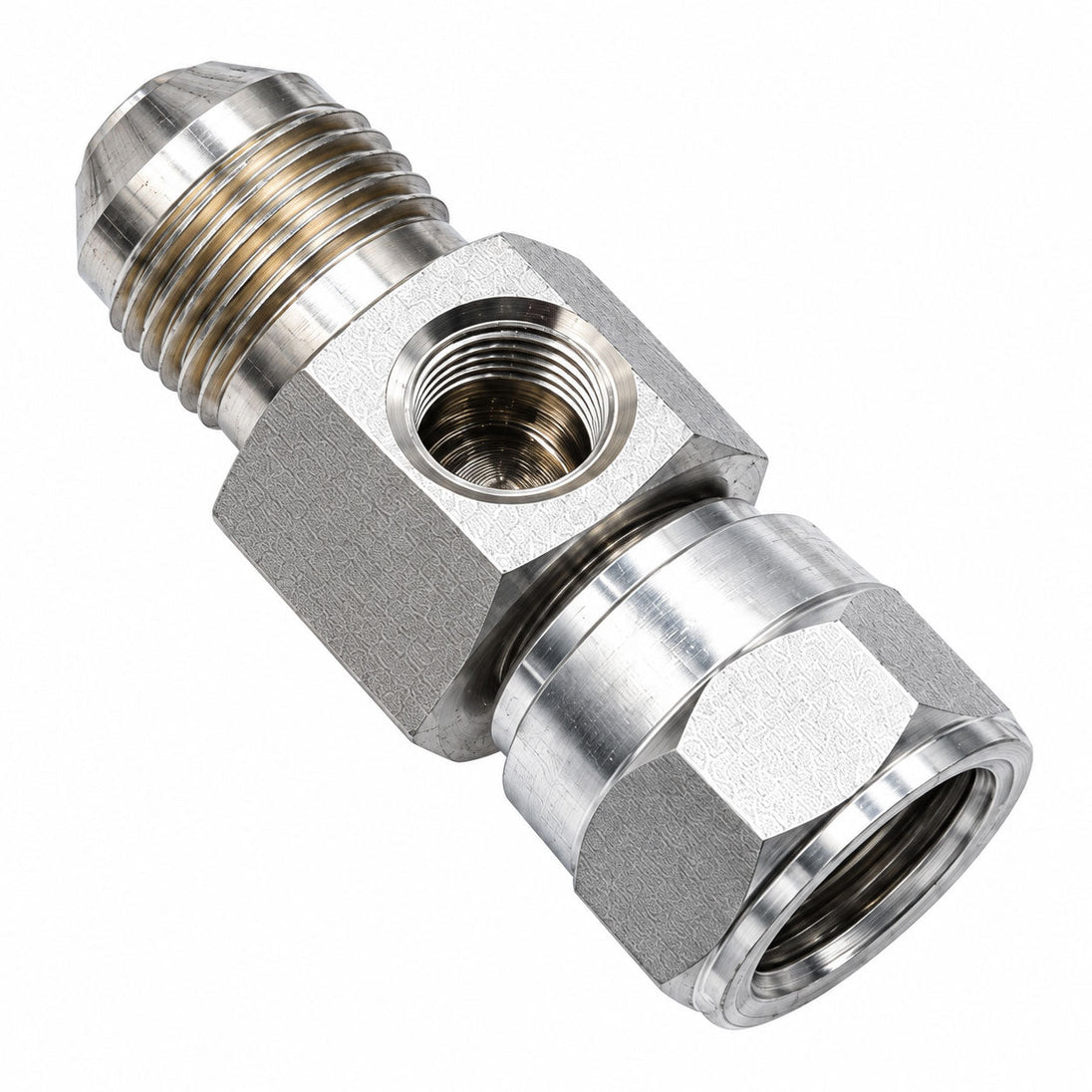GP6504-08-08-04FP Tompkins JIC Swivel Gauge Port, -04 Female Pipe Port - Union Hydraulics