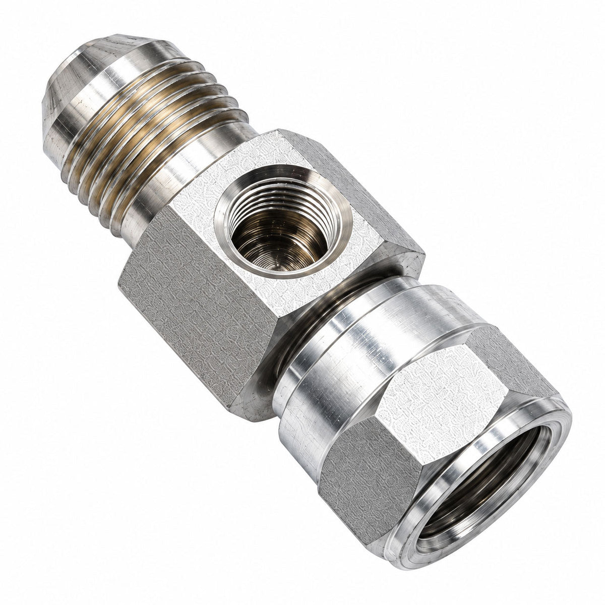 GP6504-08-08-04FP Tompkins JIC Swivel Gauge Port, -04 Female Pipe Port - Union Hydraulics