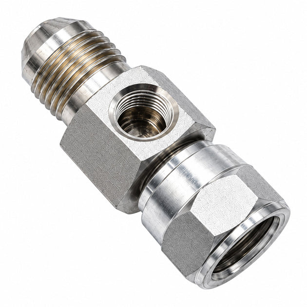 GP6504-08-08-04FP Tompkins JIC Swivel Gauge Port, -04 Female Pipe Port - Union Hydraulics