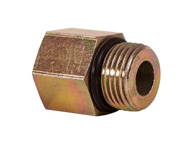 H3269X6X4 Straight O - Ring Adapter 3/8 Inch Male Straight Thread To 1/4 Inch NPTF - GetHydraulics