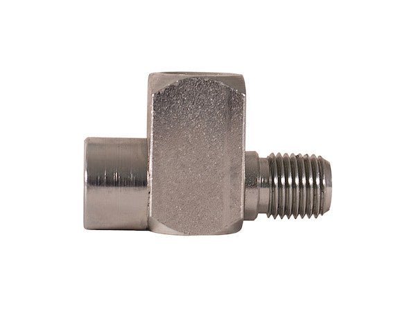 H3759X16 Male Run Tee 1 Inch Male Pipe Thread To Two 1 Inch Female Pipe Thread - GetHydraulics