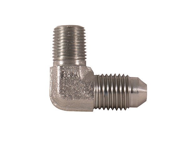 H5405X8X8 90 Male Elbow 1/2 Inch Tube O.D. To 1/2 Inch Male Pipe Thread - GetHydraulics