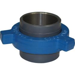 HAM206 - 100 - SET FIG 206 Hammer Union, 1 in MNPT x 1 in FNPT, Steel - GetHydraulics.com