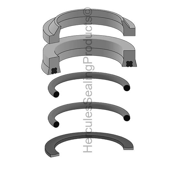 HANNA-706-00046-133 1-3/8" Hanna Hydraulic Seal Kit - Union Hydraulics