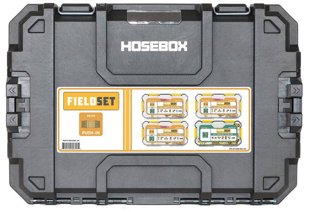 HBFS3001-20 HoseBox D.O.T. Brass Push-In Fittings Field Set - Union Hydraulics