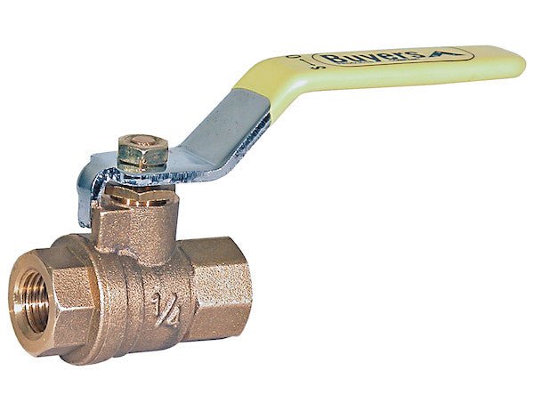 HBV025 1/4 Inch Brass Body Ball Valve - GetHydraulics