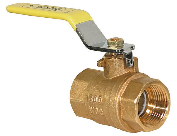 HBV200 2 Inch Brass Body Ball Valve - GetHydraulics
