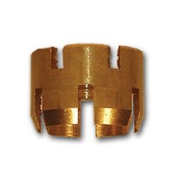 HE60 - 8 Hose End Sleeve, 1/2 in Hose Barbed, Brass - GetHydraulics.com