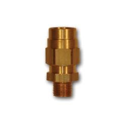 HE68 - 68 Adapter, 3/8 in Hose x 1/2 in MPT, Brass - GetHydraulics.com
