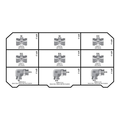 HEAVY DIN Fittings Tower - GetHydraulics