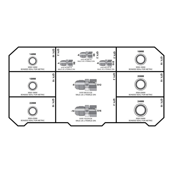 HEAVY DIN Fittings Tower - GetHydraulics