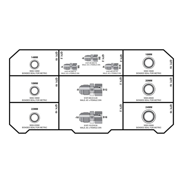 HEAVY DIN Fittings Tower - GetHydraulics