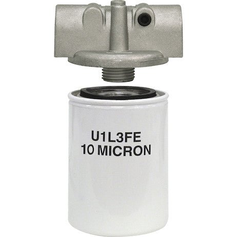 HFA11025 15 GPM Return Line Filter Assembly 3/4 Inch NPT/10 Micron/25 PSI Bypass - GetHydraulics