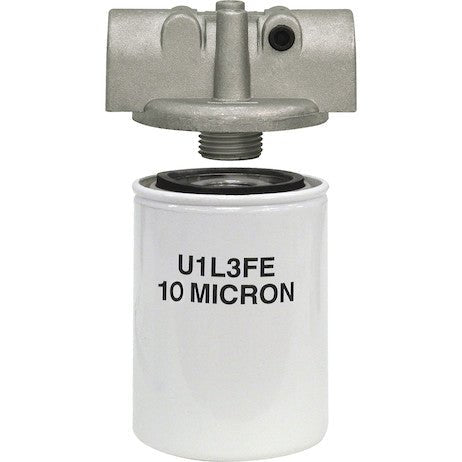 HFA11025 15 GPM Return Line Filter Assembly 3/4 Inch NPT/10 Micron/25 PSI Bypass - GetHydraulics