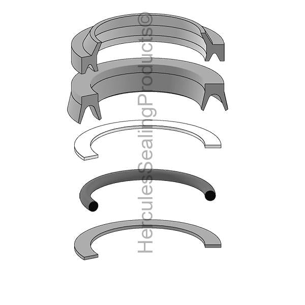 HSKN5-660-05V Hydro-Line Hydraulic Rod Seal Kit 5/8 - Union Hydraulics