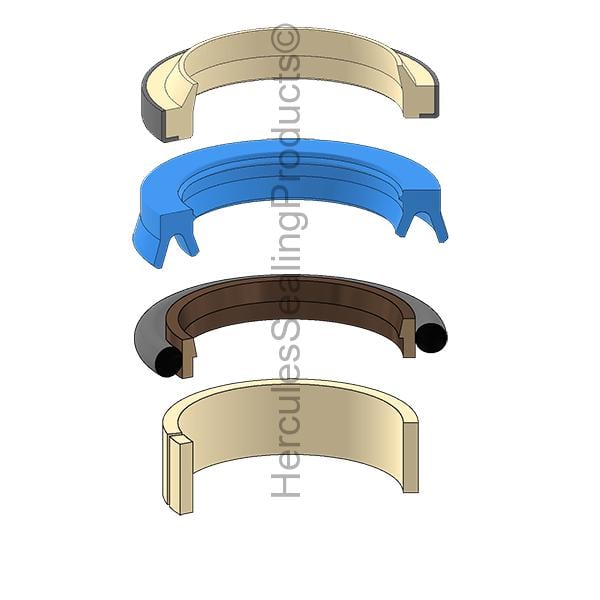 JD-AH149815 John Deere Hydraulic Rod Seal Kit 63 mm - Union Hydraulics