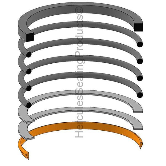 JD-AH212088 John Deere Hydraulic Piston Seal Kit - Union Hydraulics