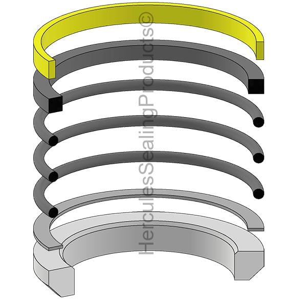 JD-AH212092 John Deere Hydraulic Piston Seal Kit - Union Hydraulics