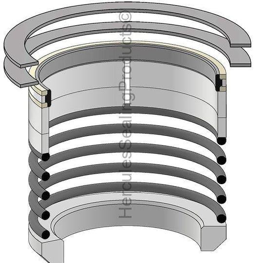 JD-AH212101 John Deere Hydraulic Piston Seal Kit - Union Hydraulics