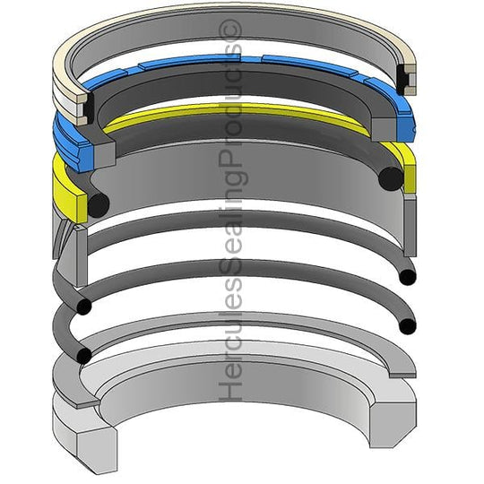 JD-AHC17687 John Deere Hydraulic Piston Seal Kit - Union Hydraulics