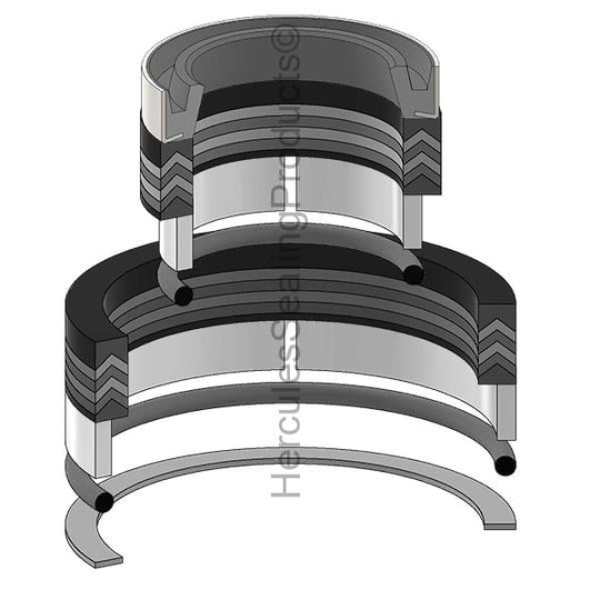 JD-AR105429 John Deere Hydraulic Cylinder Seal Kit 1-1/2 _ 3-1/4 - Union Hydraulics