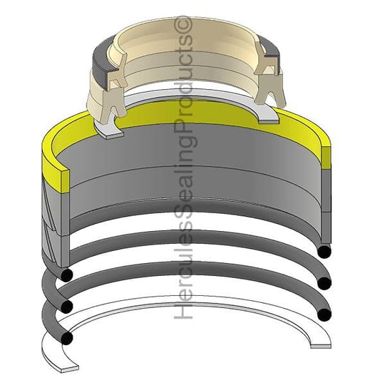 JD-FYD00005421 John Deere Hydraulic Cylinder Seal Kit 40.00 _ 65.00 - Union Hydraulics