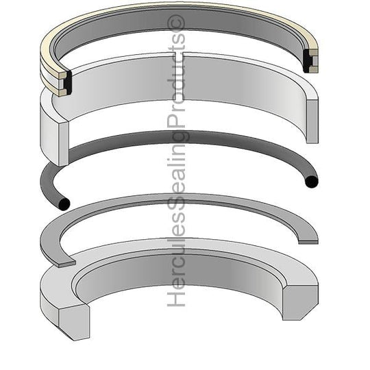 JD-RE31138 John Deere Hydraulic Piston Seal Kit 80 mm - Union Hydraulics