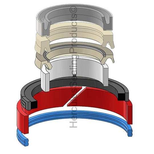 JIC-84155085 Case Hydraulic Cylinder Seal Kit - Union Hydraulics