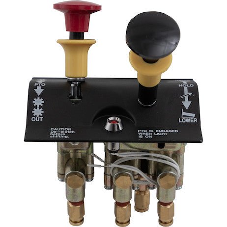 K80 Dual Lever Non - Feathering Non - Disengage Non - Return PTO/Pump Air Control Valve - GetHydraulics