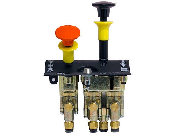 K80F Dual Lever Feathering Non - Disengage Non - Return PTO/Pump Air Control Valve - GetHydraulics