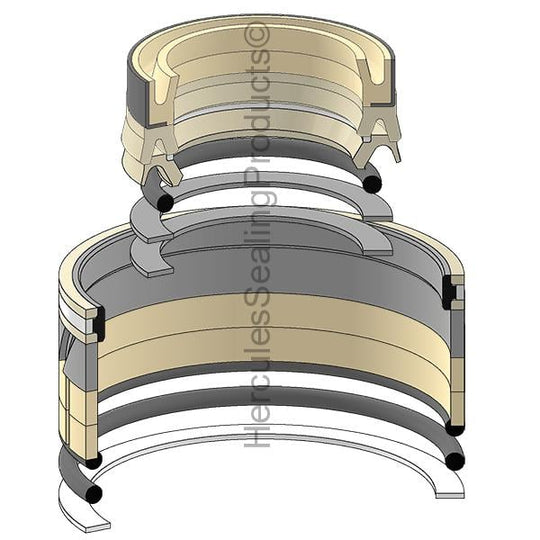 KOB-YY01V00001R300 Kobelco Hydraulic Cylinder Seal Kit 70.00 _ 100.00 - Union Hydraulics