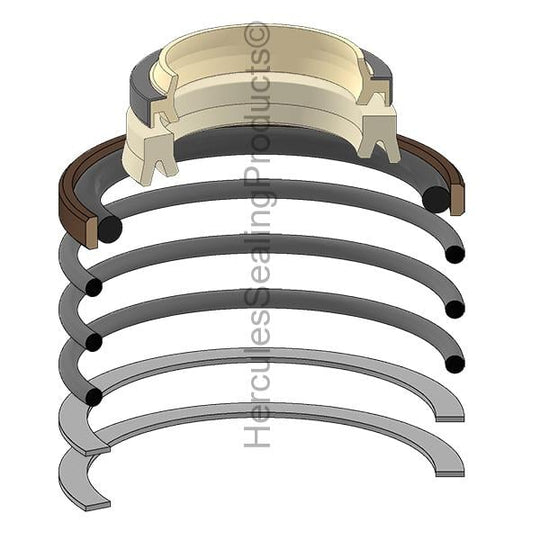 KUB-RD118-71640 Kubota Hydraulic Cylinder Seal Kit 45.00 _ 75.00 - Union Hydraulics