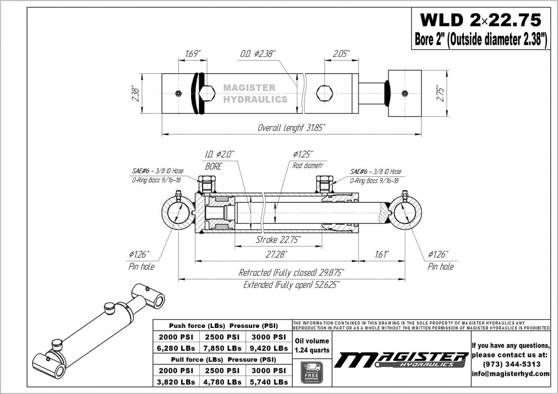 Loader Hydraulic Cylinders - GetHydraulics