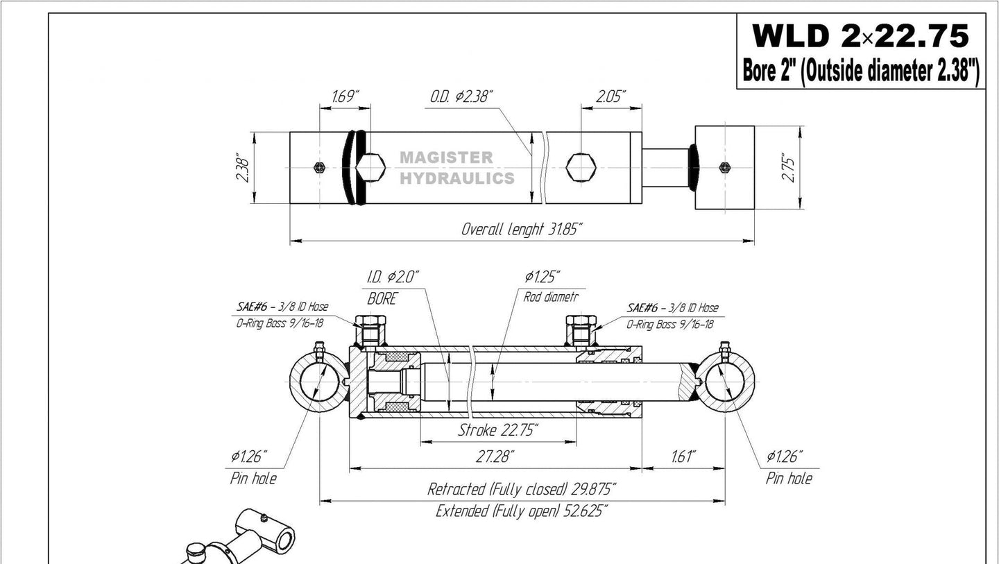 Loader Hydraulic Cylinders - GetHydraulics