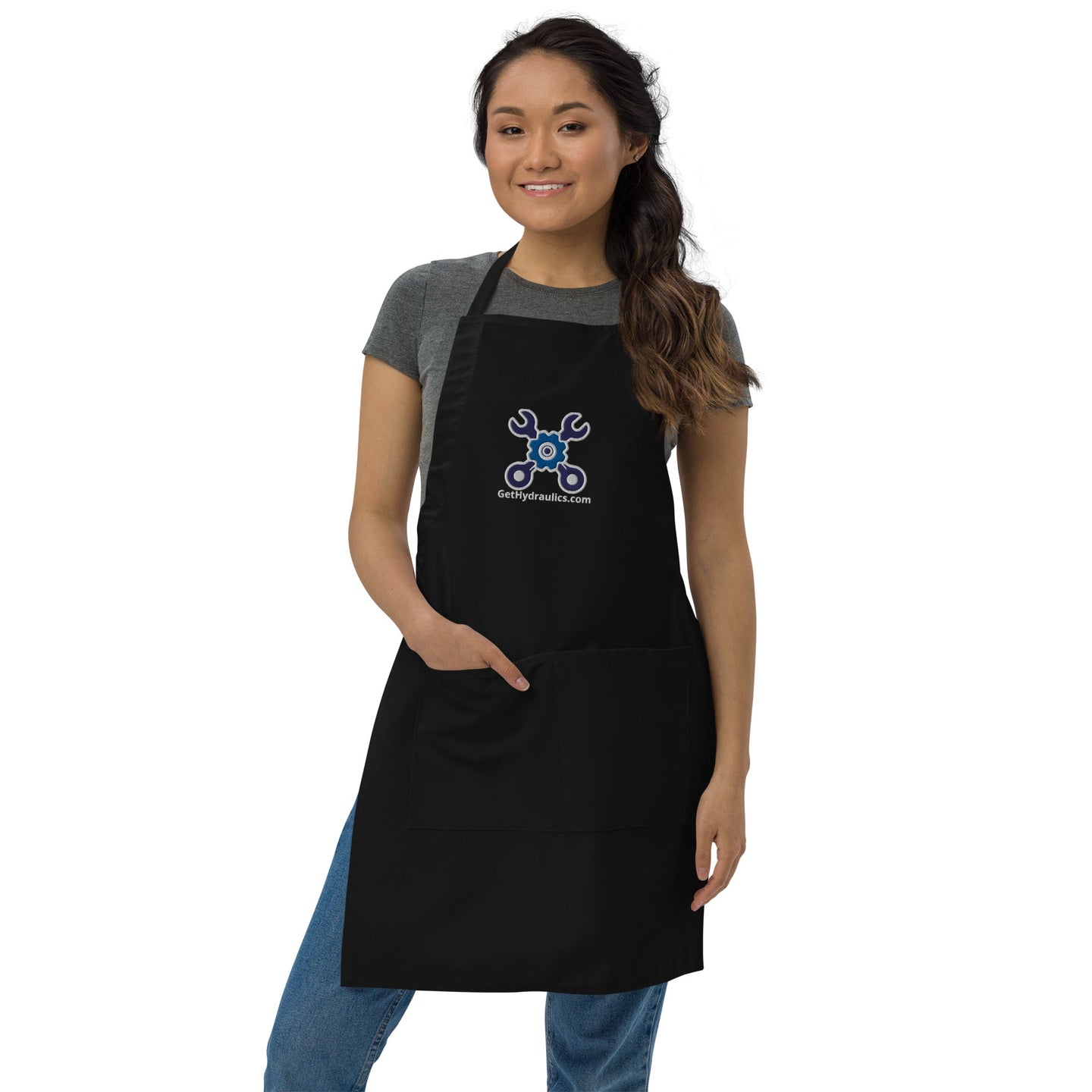 LOGO Embroidered Apron - GetHydraulics