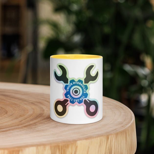 LOGO Mug with Color Inside - GetHydraulics.com