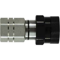 LSQ - VEP Series LSQVEP12SF Flat Face Thread Lock Quick Coupler, 1/2 - in Body x 1/2 - in Female NPT, Steel - GetHydraulics