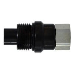 LSQ - VEP Series LSQVEP20PF Flat Face Thread Lock Plug, 1 - 1/4 - in Body x 1 - 1/4 - in Female NPT, Steel - GetHydraulics.com
