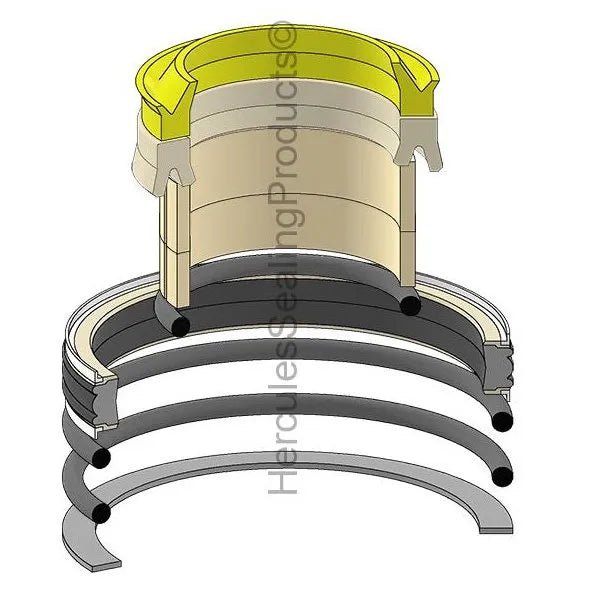 MATU-725545 Manitou Hydraulic Seal Kit, 50.00x100.00 - Union Hydraulics