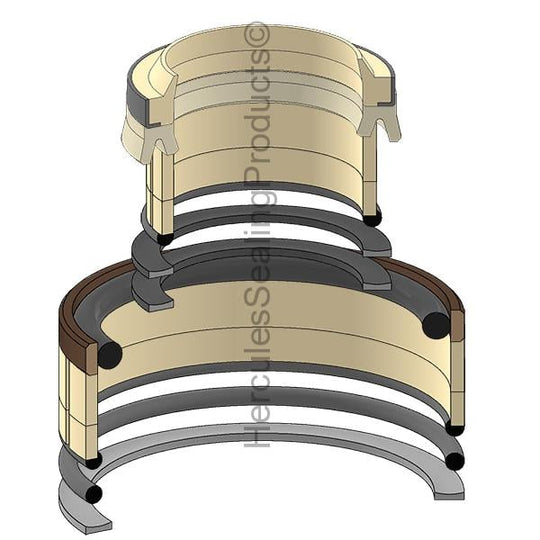 MATU-746404 Manitou Hydraulic Seal Kit, 60.00x120.00 - Union Hydraulics
