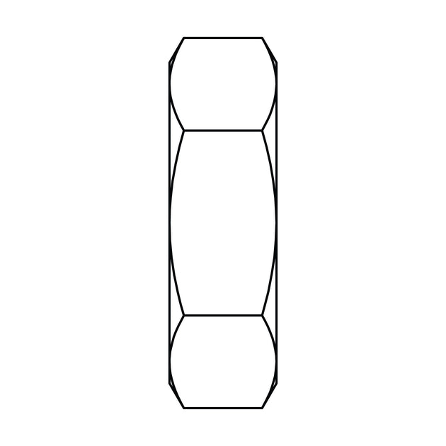 MC6002 - L12 Metric Compression Bulkhead Nut - GetHydraulics.com