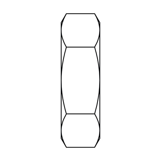 MC6002 - S12 Metric Compression Bulkhead Nut - GetHydraulics.com