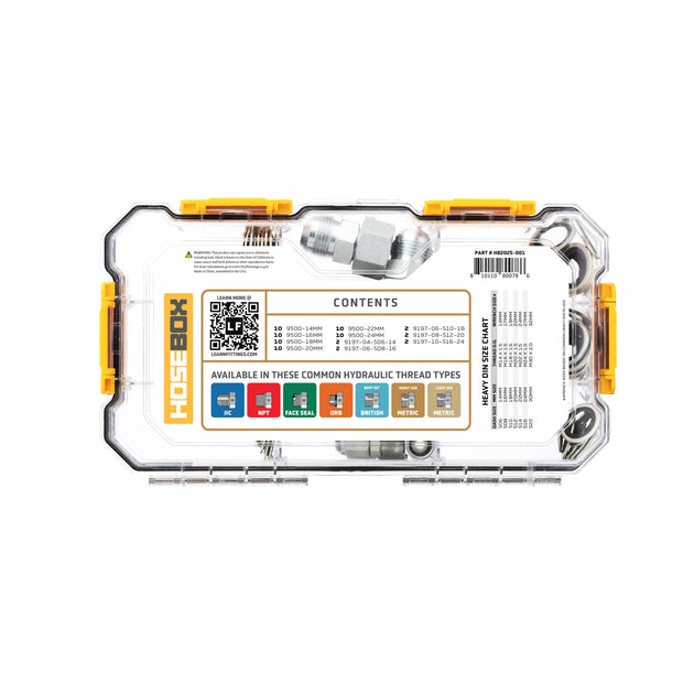 METRIC HEAVY DIN - JIC - DIN SEALS FITTING PACK - GetHydraulics.com