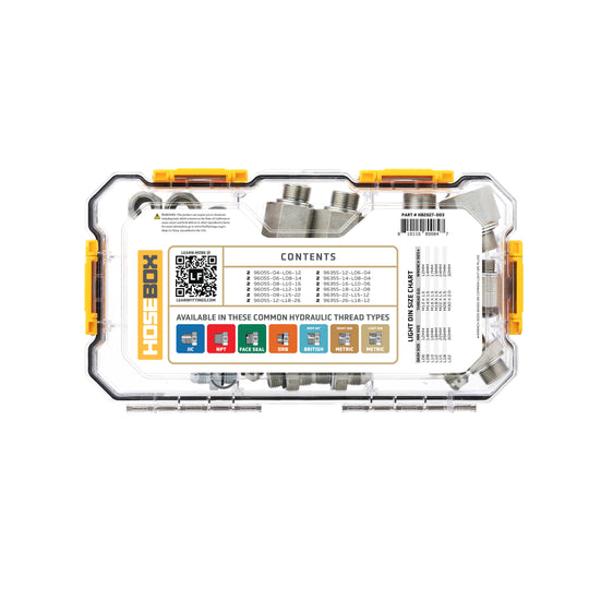 METRIC LIGHT DIN - JIC - NPT - GetHydraulics