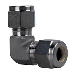 Mid - Lok¬™ Mid - Lok SSC250044 90 - deg Union Elbow, 1/4 - in Tube x 1/4 - in Tube, Stainless Steel - GetHydraulics.com