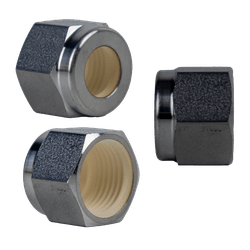 Mid - Lok¬™ Mid - Lok SSC3188 Flareless Tube Nut, 1/2 - in Tube, Stainless Steel - GetHydraulics.com
