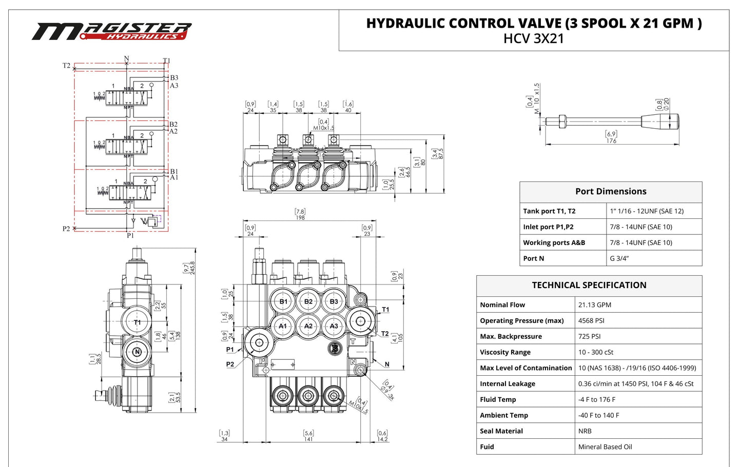 Monoblock Hydraulic Control Valves - GetHydraulics