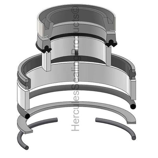 NH-86570919 New Holland Hydraulic Cylinder Seal Kit 1-1/4 _ 2-1/4 - Union Hydraulics