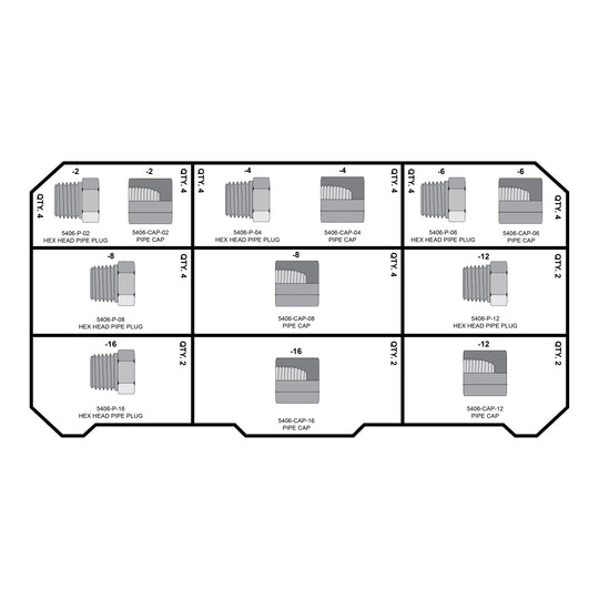 NPT - NPT FITTING PACK - GetHydraulics